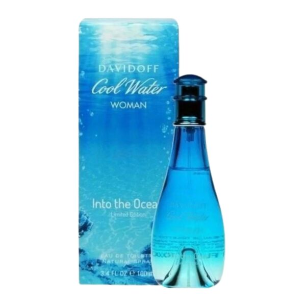 Davidoff Cool Water Into The Ocean Eau de Toilette for Women – 3.4 oz