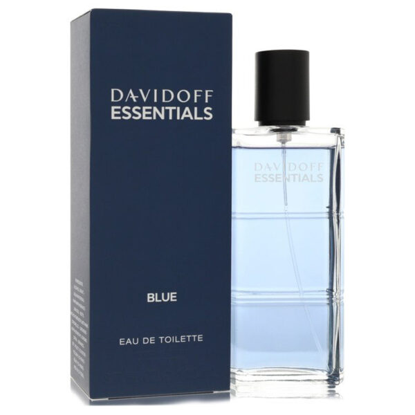 Davidoff Essentials Blue Eau de Toilette for Men – 3.7 oz