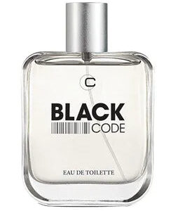 D'e Siso Black Code Eau de Toilette for Men – 3.4 oz