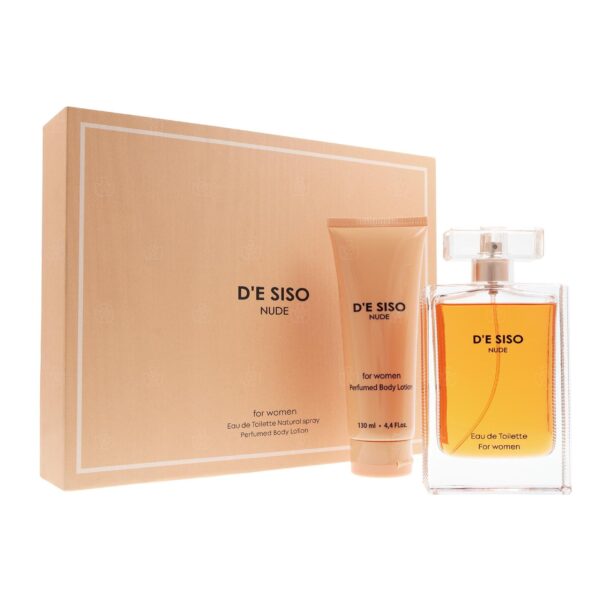 D'e Siso Nude 2 piece Eau de Toilette for Women – 2 piece gift set