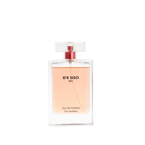 D'e Siso Red Eau de Toilette for Women – 3.4 oz