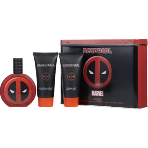 Deadpool by Marvel EDT 3.4 oz Gift Set for Men