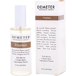Demeter Fireplace Cologne Spray 4 oz for Unisex