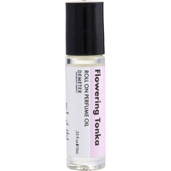 Demeter Flowering Tonka ROLL ON Perfume Oil for Unisex – 0.33 oz