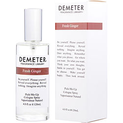 Demeter Fresh Ginger Unisex Cologne Spray - 4 oz