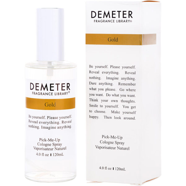 Demeter Gold Cologne for Unisex – 4 oz