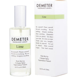 Demeter Lime Cologne for Unisex – 4 oz