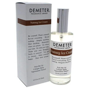 Demeter Nutmeg Ice Cream Eau de Cologne for Unisex – 4 oz