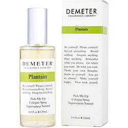 Demeter Plantain Cologne Spray - 4 oz Unisex Fragrance