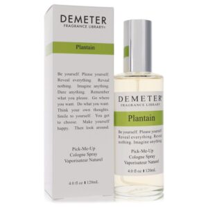 Demeter Plantain Cologne for Unisex – 4 oz