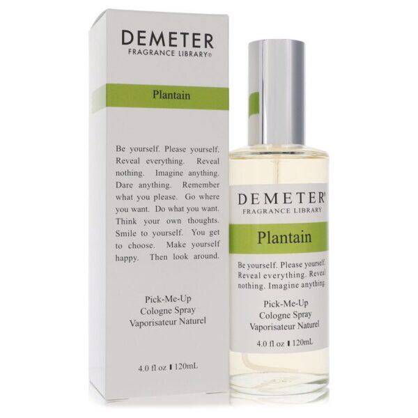Demeter Plantain Cologne for Unisex – 4 oz