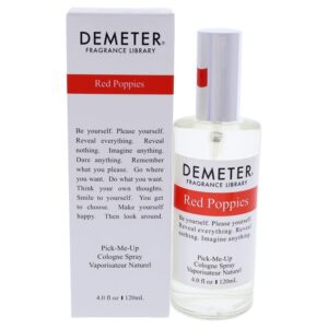 Demeter Red Poppies Eau de Cologne for Women – 4.0 oz