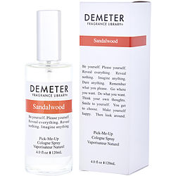 Demeter Sandalwood Cologne Spray 4 oz – Unisex Fragrance