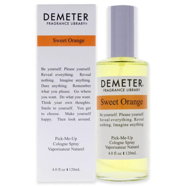 Demeter Sweet Orange Eau de Cologne for Unisex – 4 oz
