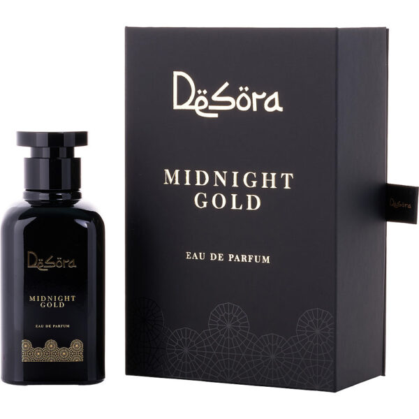 Desora Midnight Gold Eau de Parfum for Unisex – 3.4 oz