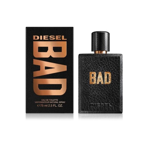 Diesel Bad Eau de Toilette for Men – 2.5 oz