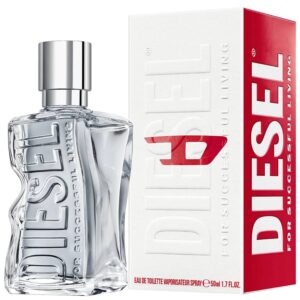 Diesel D Eau de Toilette for Men – 1.7 oz