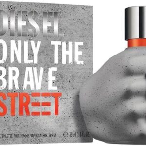 Diesel Only The Brave Street Eau de Toilette for Men – 1.1 oz