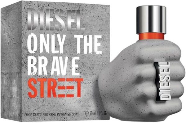 Diesel Only The Brave Street Eau de Toilette for Men – 1.1 oz