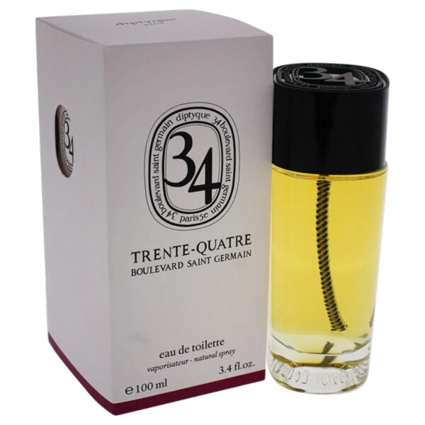 Diptyque 34 Boulevard Saint Germain Eau de Toilette for Unisex – 3.4 oz