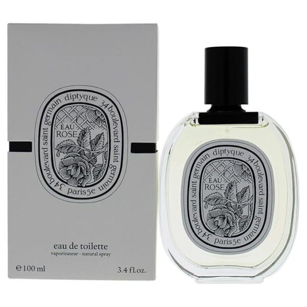 Diptyque Eau Rose Eau de Toilette for Women – 3.4 oz