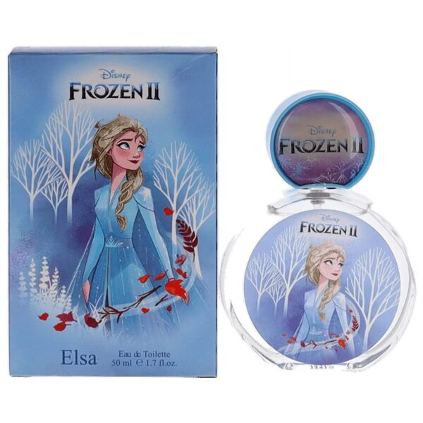 Disney Frozen II Elsa for Kids Eau de Toilette for Women – 1.7 oz