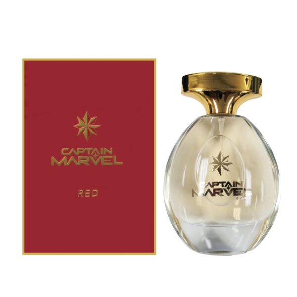 Disney Marvel Captain Marvel Red Eau de Parfum for Women – 3.4 oz