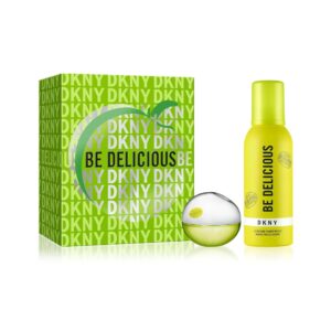 DKNY Be Delicious EAU DE PARFUM SPRAY 3.4 OZ & SHOWER MOUSSE