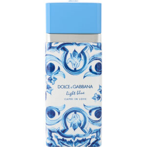 Dolce & Gabbana D & G Light Blue Capri In Love by Dolce & Gabbana * Eau de Parfum for Women – 3.3 oz