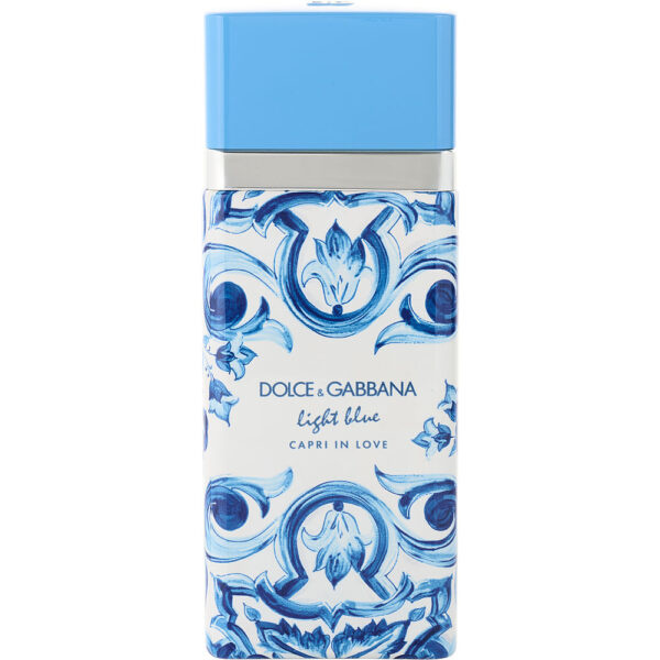 Dolce & Gabbana D & G Light Blue Capri In Love by Dolce & Gabbana * Eau de Parfum for Women – 3.3 oz