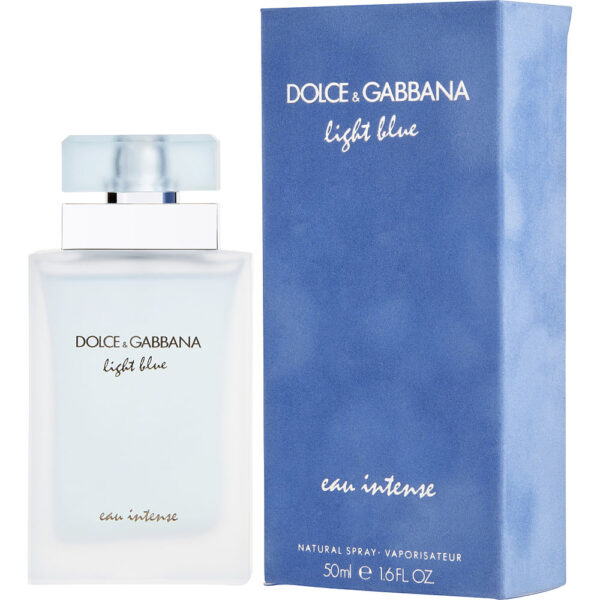 Dolce & Gabbana D & G Light Blue Eau Intense by Dolce & Gabbana Eau de Parfum for Women – 1.6 oz