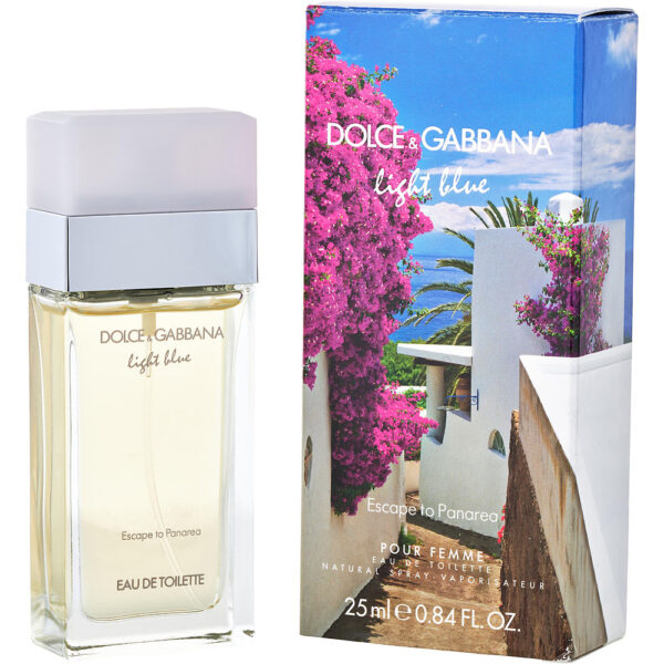 Dolce & Gabbana D & G Light Blue Escape To Panarea by Dolce & Gabbana LIMITED EDITION Eau de Toilette for Women – 0.85 oz