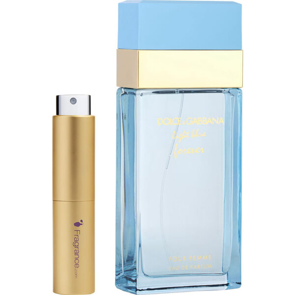 Dolce & Gabbana D & G Light Blue Forever by Dolce & Gabbana TRAVEL Eau de Parfum for Women – 0.27 oz