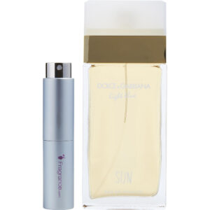 Dolce & Gabbana D & G Light Blue Sun by Dolce & Gabbana TRAVEL Eau de Toilette for Women – 0.27 oz