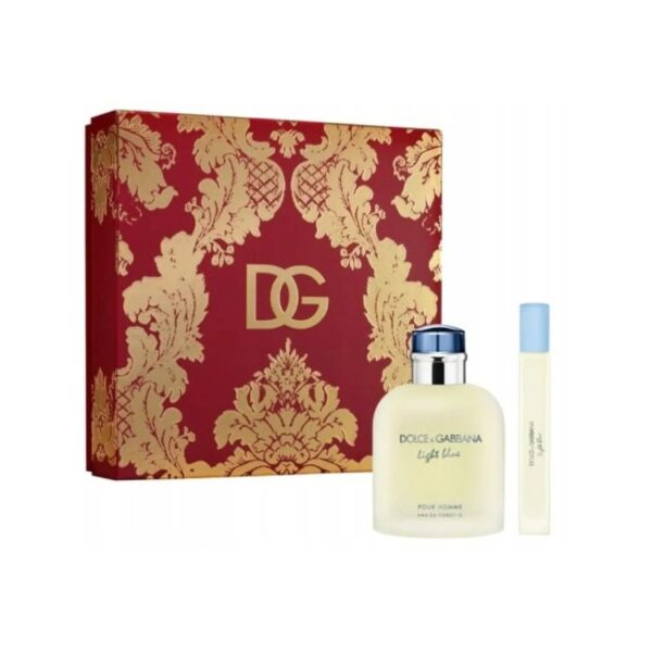 Dolce & Gabbana Dolce & Gabbana Light Blue 2 piece v3 Eau de Toilette for Men – 2 piece gift set - v3
