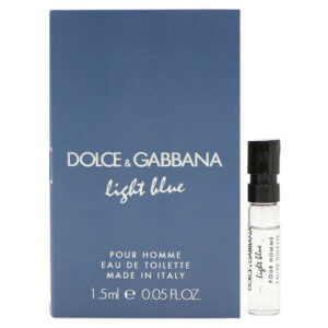 Dolce & Gabbana Dolce & Gabbana Light Blue Eau de Toilette for Men – 0.05 oz