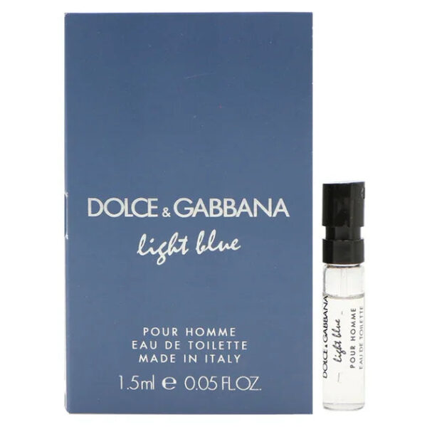 Dolce & Gabbana Dolce & Gabbana Light Blue Eau de Toilette for Men – 0.05 oz