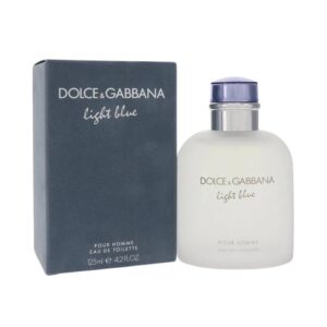 Dolce & Gabbana Dolce & Gabbana Light Blue Eau de Toilette for Men – 4.2 oz