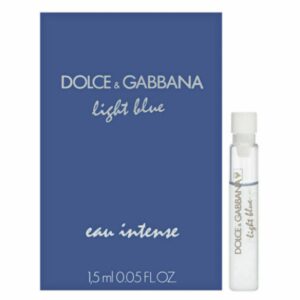 Dolce & Gabbana Dolce & Gabbana Light Blue Eau Intense Eau de Parfum for Women – 0.05 oz