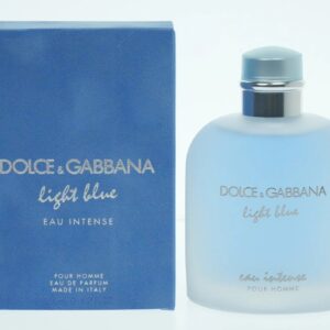 Dolce & Gabbana Dolce & Gabbana Light Blue Eau Intense Eau de Parfum for Men – 6.7 oz