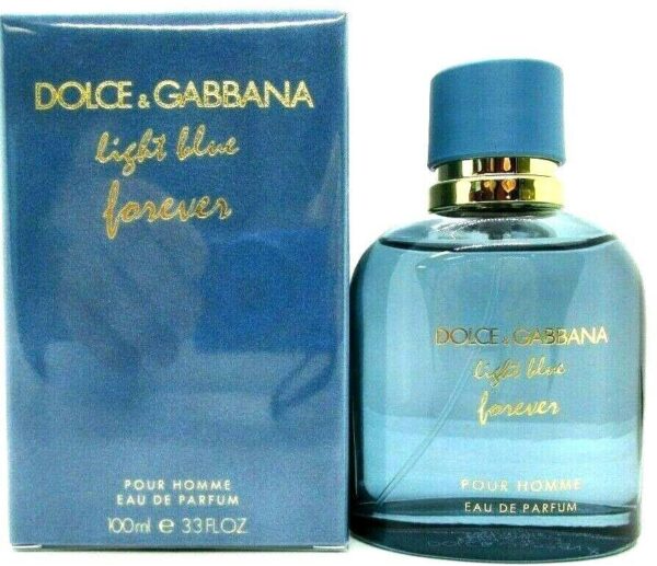 Dolce & Gabbana Dolce & Gabbana Light Blue Forever Eau de Parfum for Men – 3.3 oz