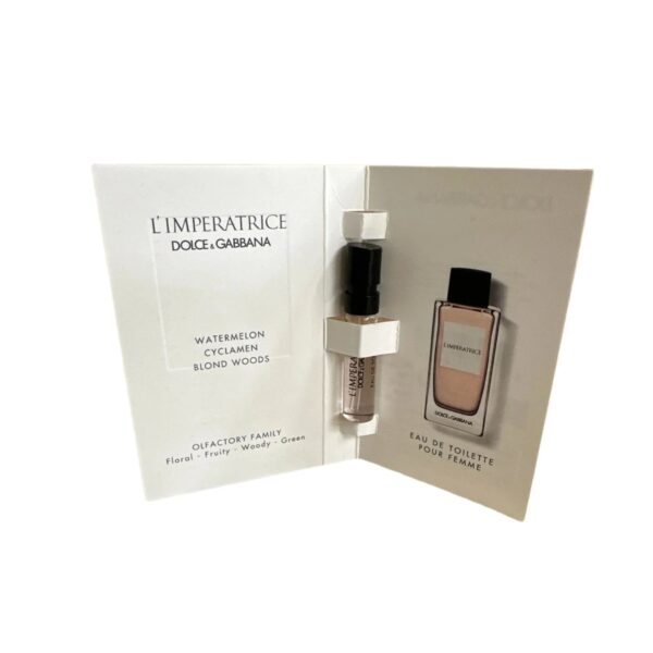 Dolce & Gabbana Dolce & Gabbana L'imperatrice Eau de Toilette for Women – 0.05 oz