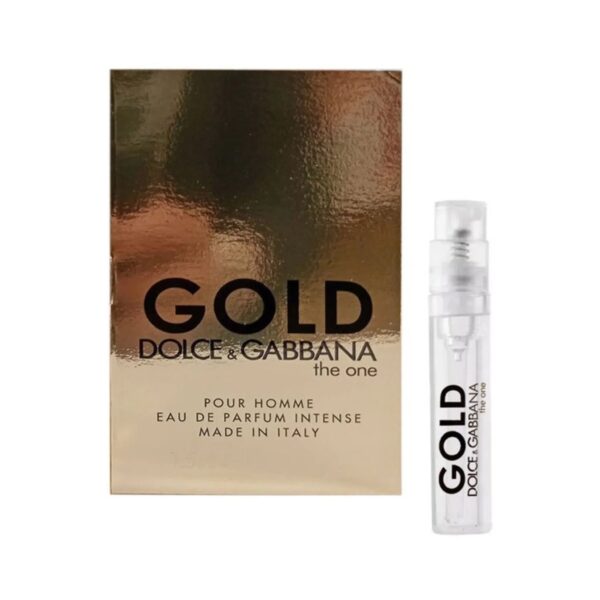 Dolce & Gabbana Dolce & Gabbana The One Gold Intense Eau de Parfum for Men – 0.02 oz
