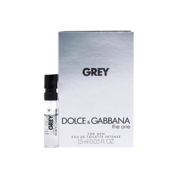 Dolce & Gabbana Dolce & Gabbana The One Grey Intense Eau de Toilette for Men – 0.05 oz