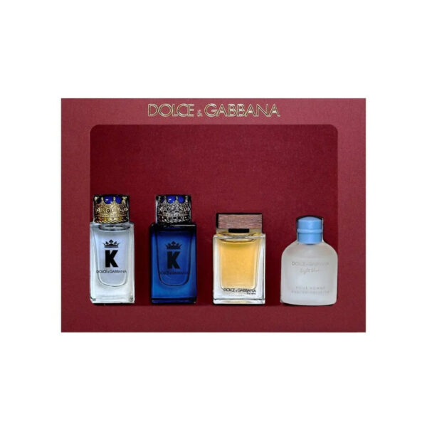 Dolce & Gabbana Dolce & Gabbana Variety Eau de Toilette for Men – 4 piece gift set
