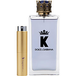Dolce & Gabbana K EDT Travel Spray for Men 0.27 oz