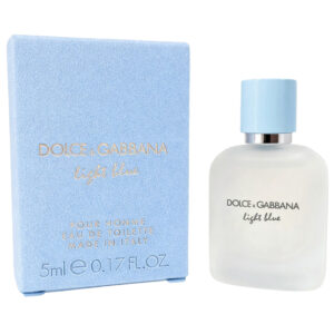 Dolce & Gabbana Light Blue Eau de Toilette for Men – 0.17 oz