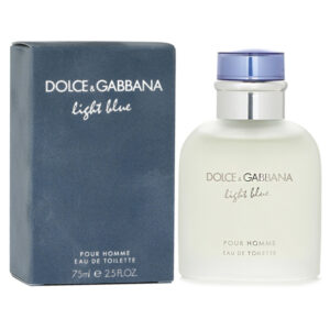 Dolce & Gabbana Light Blue Eau de Toilette for Men – 2.5 oz