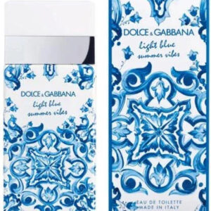 Dolce & Gabbana Light Blue Summer Vibes Eau de Toilette for Women – 3.3 oz