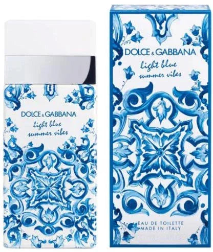 Dolce & Gabbana Dolce & Gabbana Light Blue Summer Vibes Eau de Toilette for Women – 3.3 oz